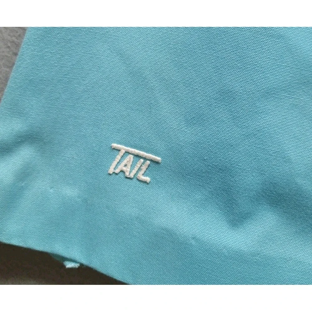 Vintage 90s TAIL Skirt Teal Blue Tennis Skirt Size 7/8 Made In USA Pickleball‎